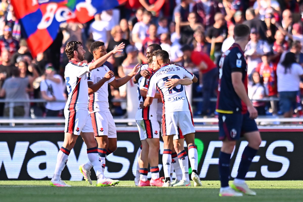Genoa remain well in control as we pass the hour mark 🕹️

#BolognaGenoa
