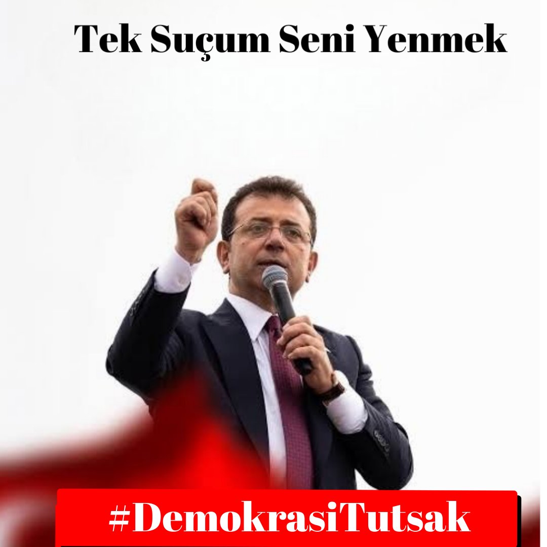 Yandaş ekranlarda “gazetecilik” adı altında kara propaganda yapılıyor.
Gerçekler çarpıtılıyor, iftiralar pompalanıyor.
Gazeteciler onların avukatları ve avukatların avukatları ise Silivri zindanlarında 
Suçlari doğruları halka anlatmak
#DemokrasiTutsak