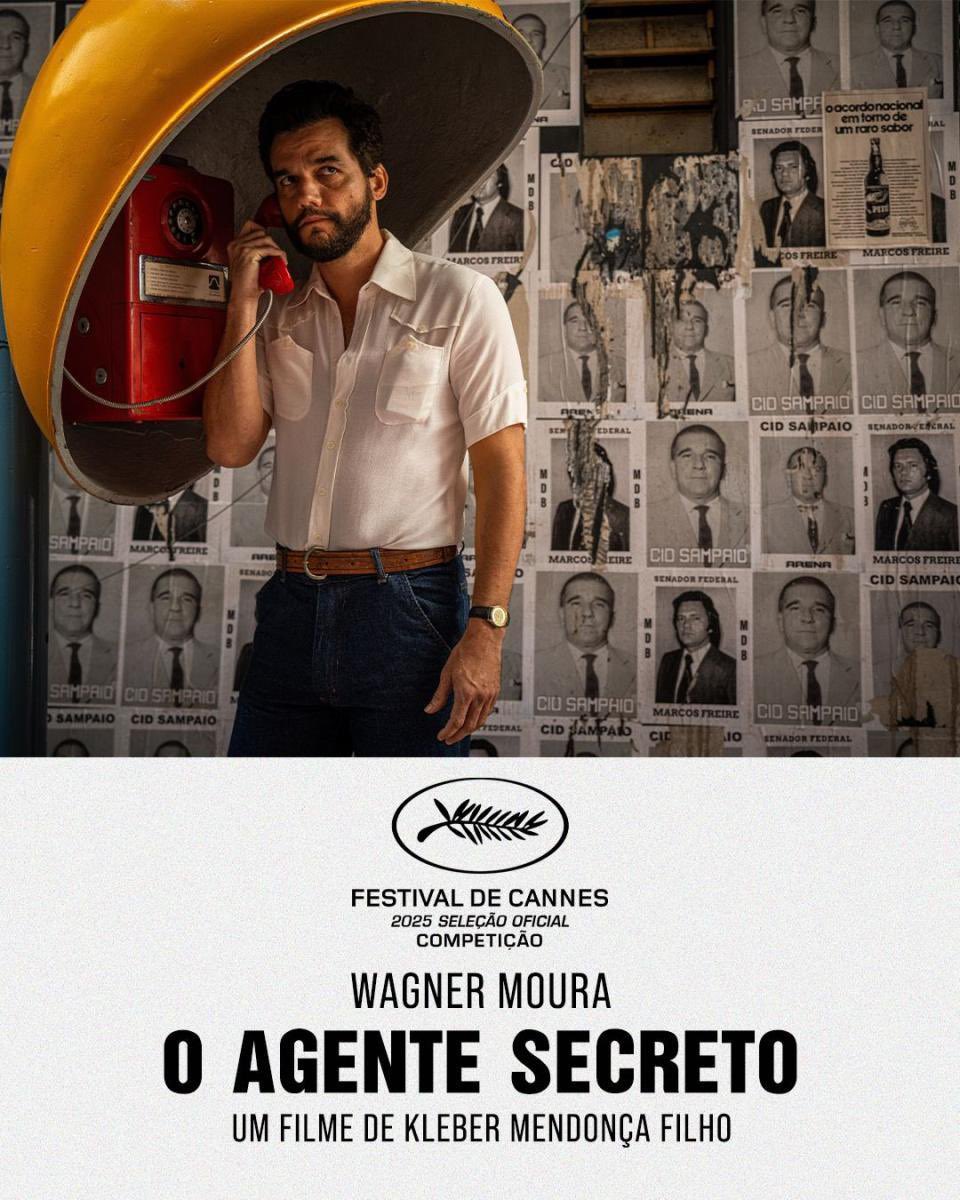 Otro premio para la brasileña, O AGENTE SECRETO. Se lleva Kleber Mendonça Filho el premio a mejor director. 
#CannesFilmFestival2025