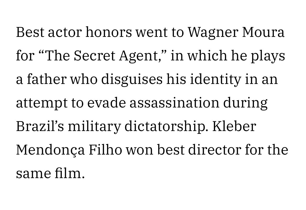 e a campanha do oscar começa HOJE