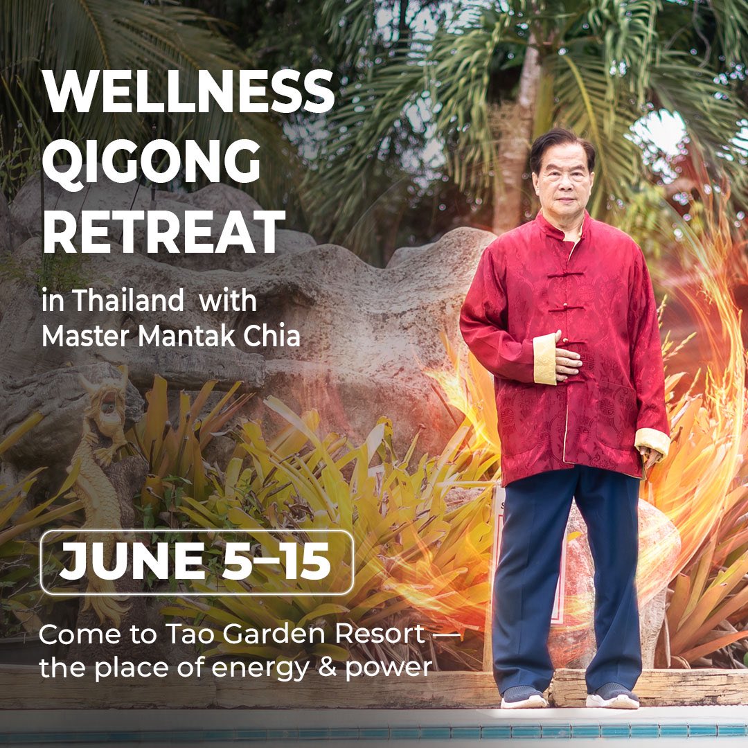☀️Summer Retreats with Master Mantak Chia in Thailand are coming soon!

Come to heal, detox and achieve wellness💎

🔹Wellness Qigong, June 5-15👉🏻 mantakchia.com/event/wellness…

🔹Summer Retreat, July-August 2025👉🏻 mantakchia.com/event/tao-gard…

Welcome⭐️
