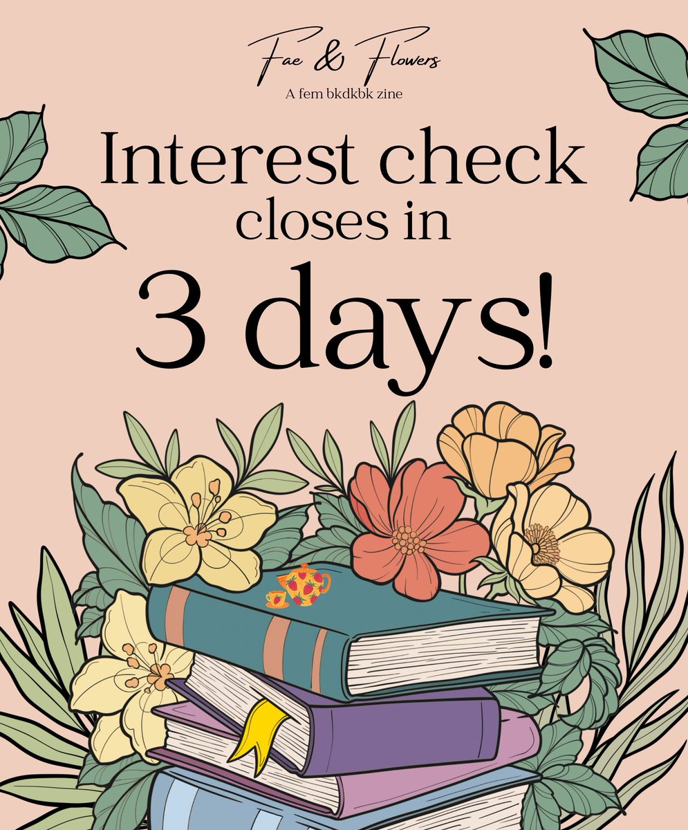 🌸 So much to do, so little time... 🌸 

Just 3 days left in our interest check! Katsuki and Izuku are getting antsy, and we're hoping to have some answers for them! Fill out the IC with the link below!

buff.ly/eFaxgUp 

#bkdkbk #fembkdkbk #zinepromo #fanzine #animezine