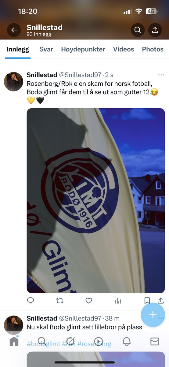Snillestad tweet media