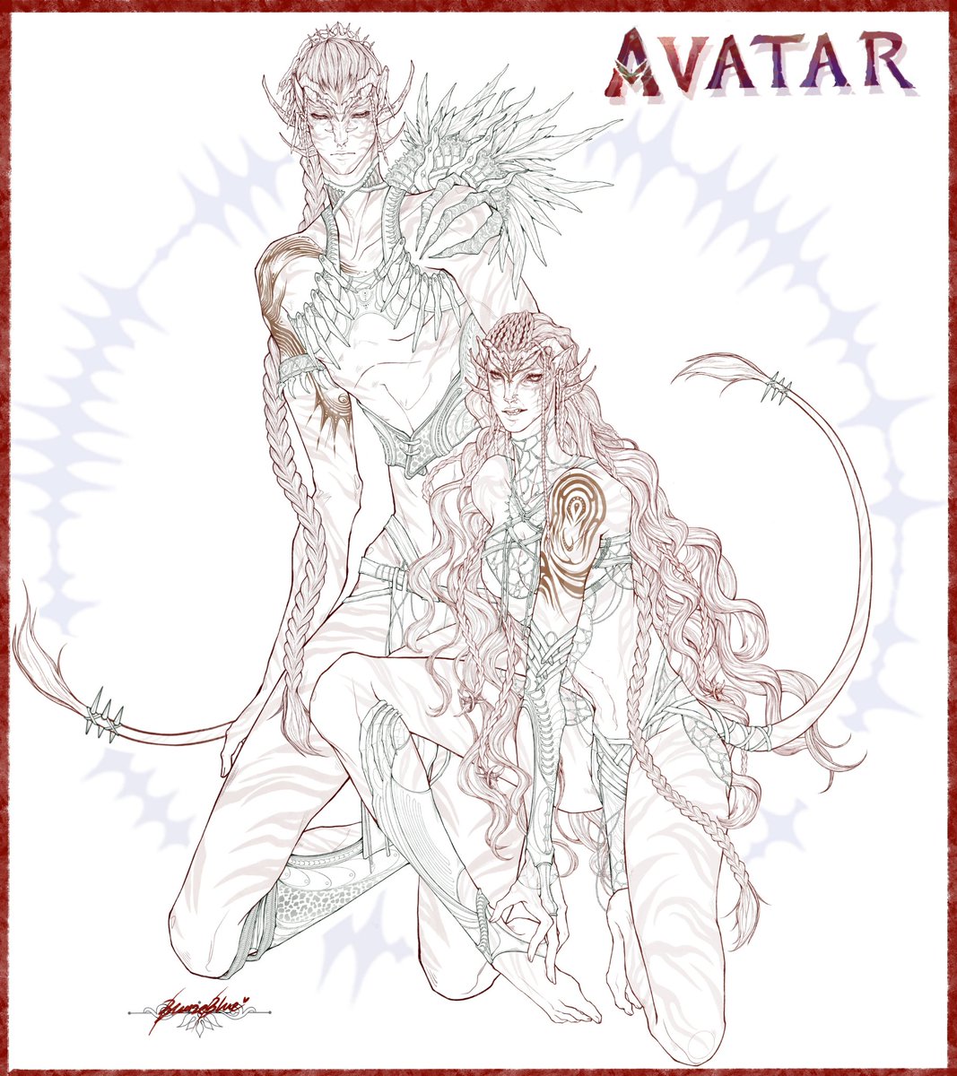 BlazeBlue2058's tweet image. two occccc!!!!🖌️🖌️🖌️🥺
#drawing #Avatar #avtartwt #avataroc #AvatarTheLastAirbender #avatar