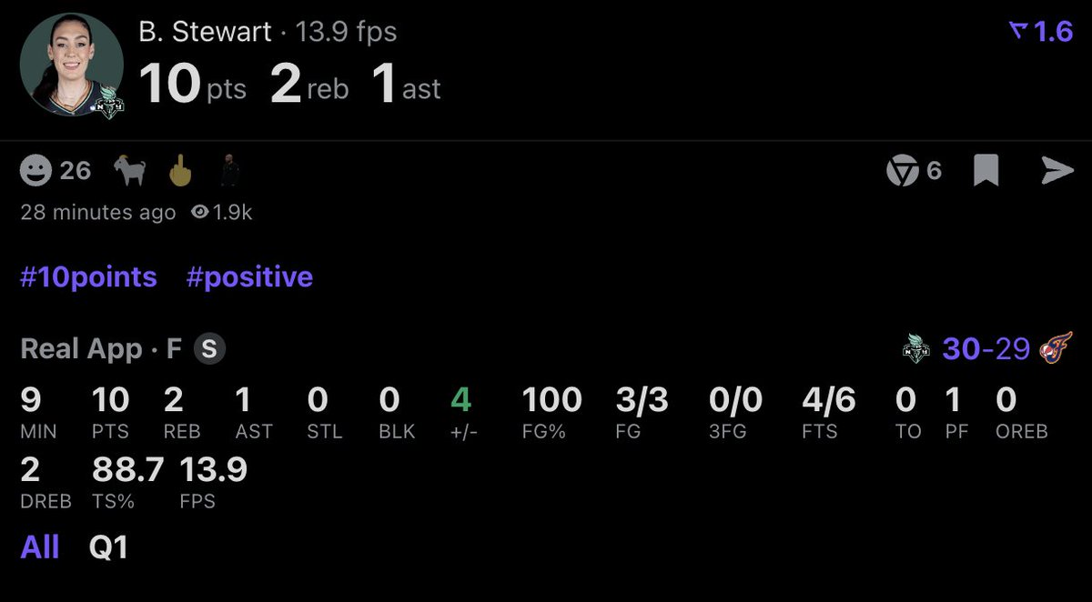 Breanna Stewart in Q1 🔥