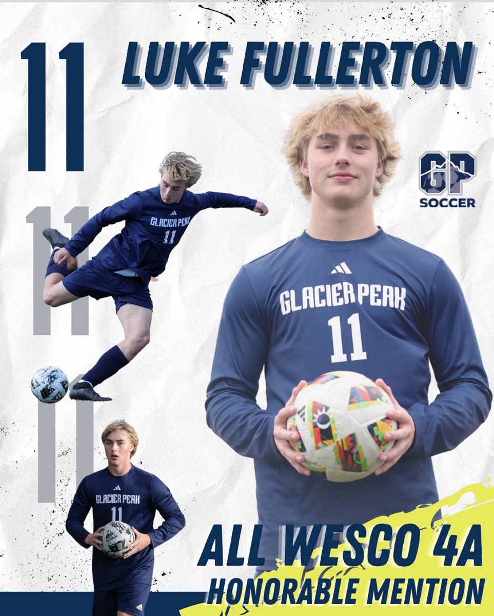 LukeFullerton6's tweet image. Blessed to receive Honorable Mention All Wesco my first year playing soccer! Here are a few clips from the season. Football 🔜