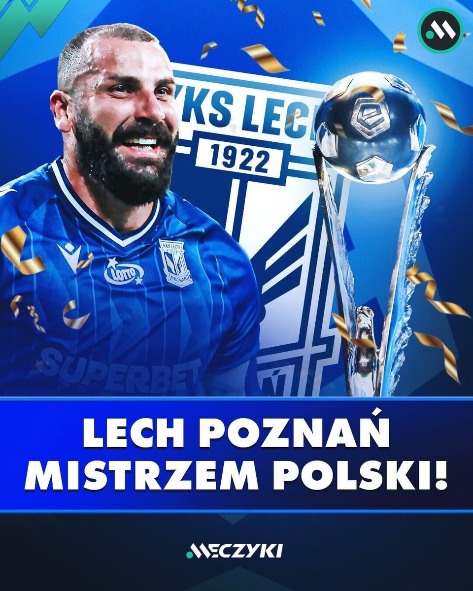 ZROBILI TO! 💥

MISTRZOSTWO WRACA DO POZNANIA! 🏆🇵🇱

Studio pomeczowe ⤵️