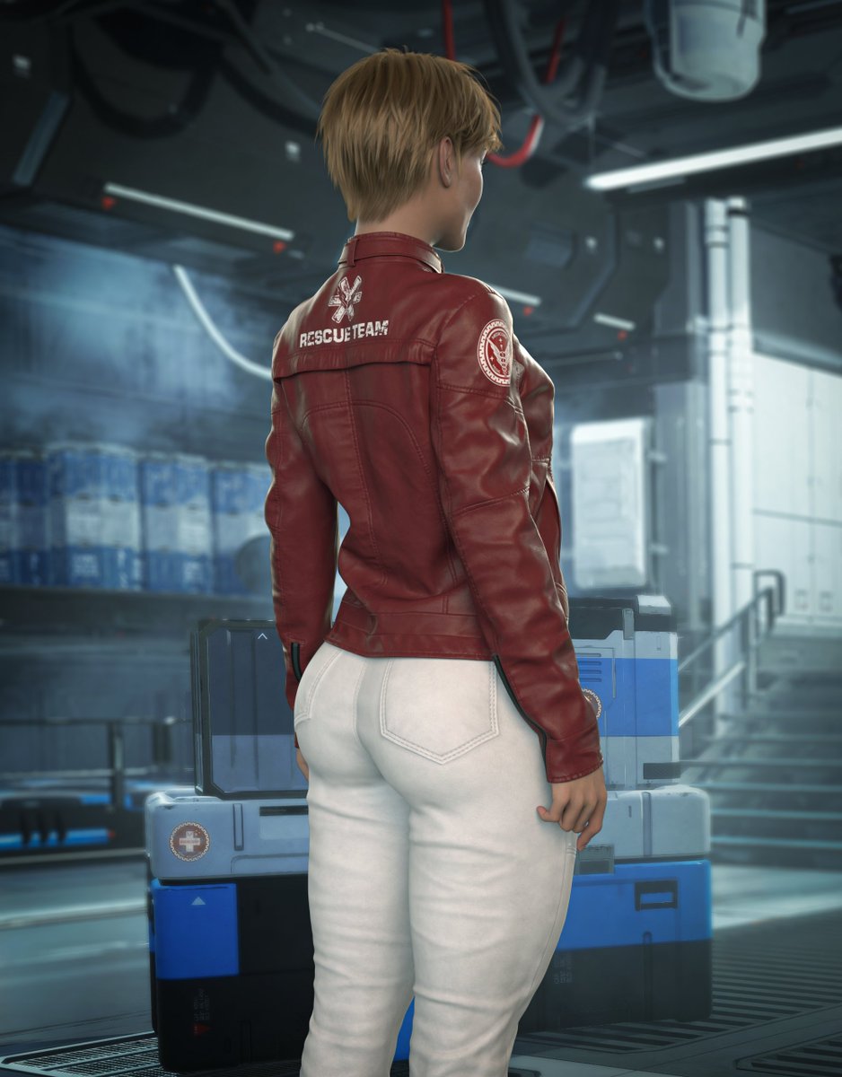 CMDR_FOSDYKE's tweet image. Jacket Back view ⛑️⚕️
Sarah Woods,@EDMediCorp  medic waiting for her transport in @EliteDangerous
#CustomClothes
