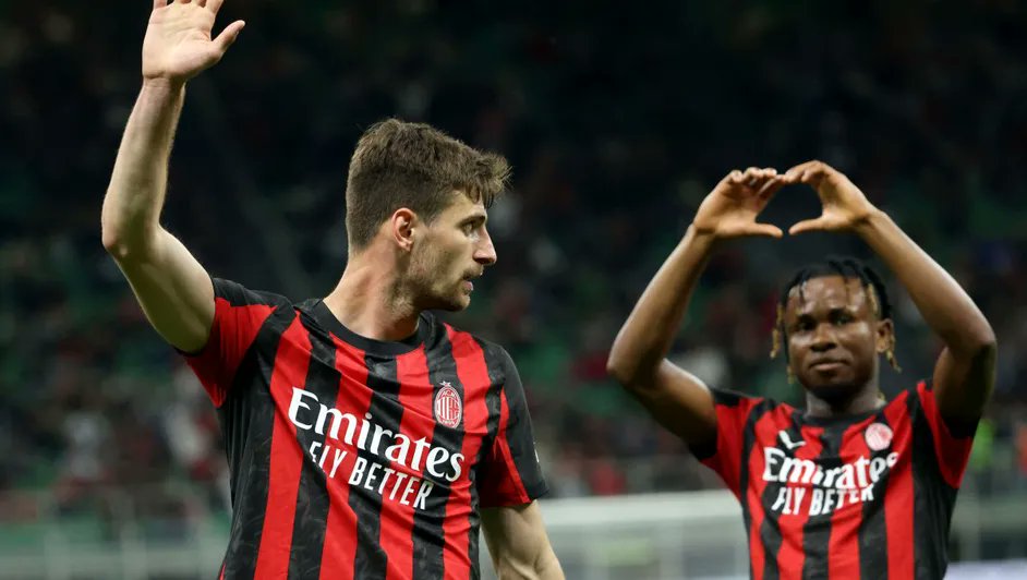 juanlp40's tweet photo. #SerieA 🇮🇹 #Fecha38 Res Finales: #Bologna 1(Riccardo Orsolini) - #Genoa 3(Vitinha, Lorenzo Venturino x2), #Milan 2(Matteo Gabbia, Joao Félix) - #Monza 0 https://t.co/woJ2tIz3m4