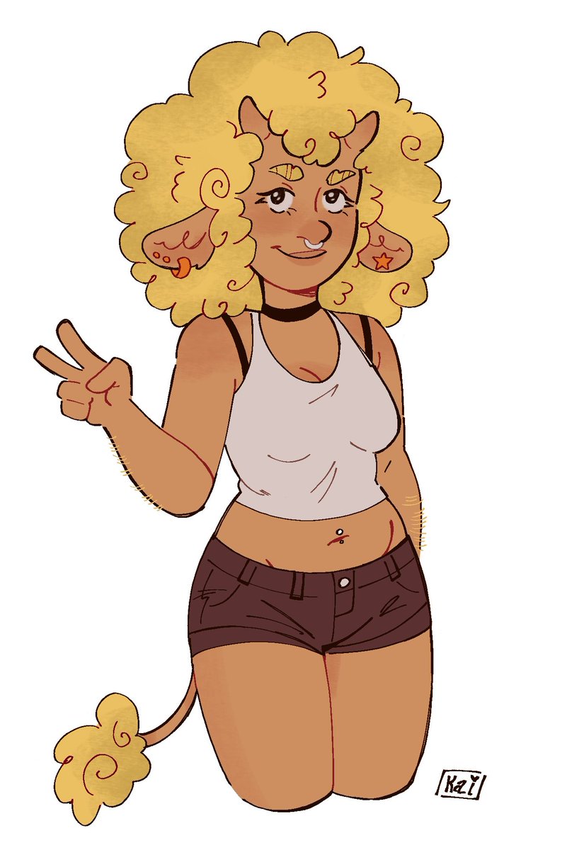 _Senakai_'s tweet image. Hi fiz la oc lindíssima Maya da @Yazzymi ☁️🍒💖🥞
