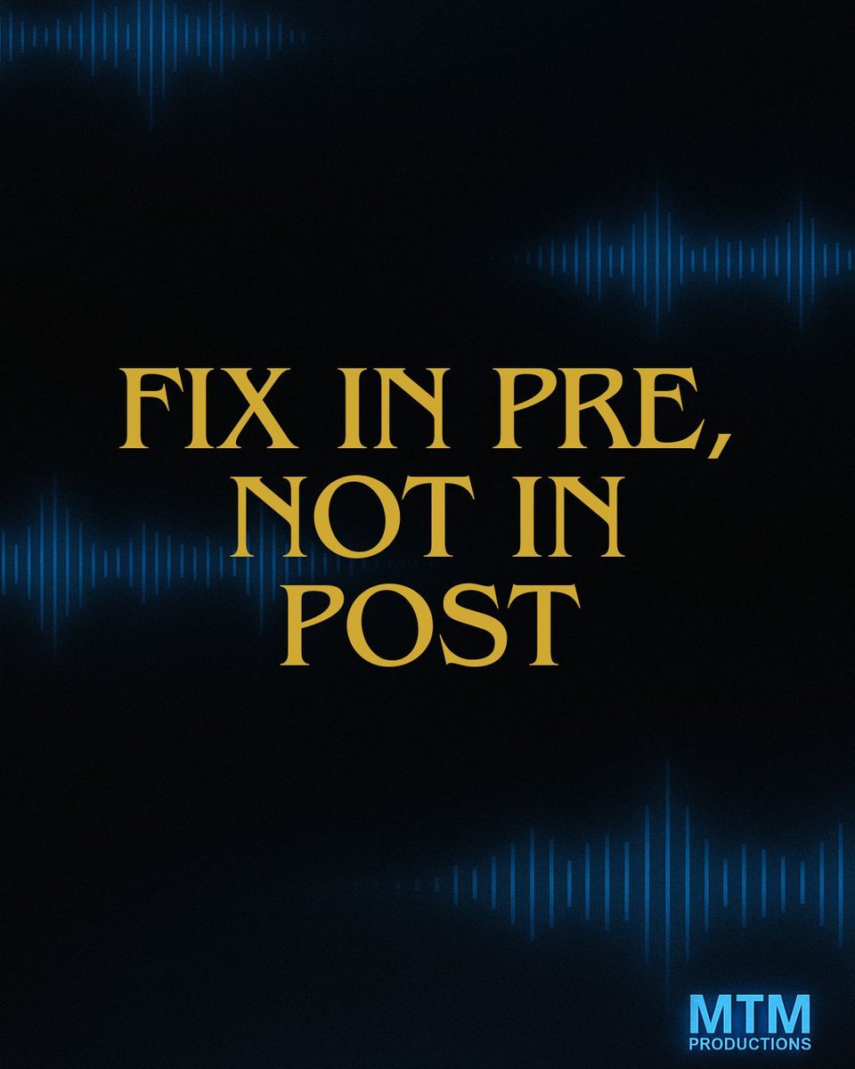 mtm__prod's tweet image. Good source audio makes great results.
Don’t rely solely on editing.
`
`
`
`
#AudioTruth #RecordingTips #MTMTips