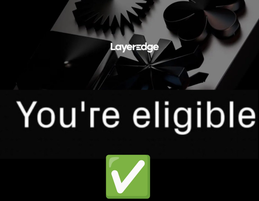 PariXbtc's tweet photo. ⚡️ $EDGEN eligibility checker is live!
If you’ve been active on #LayerEdge, now’s your chance to claim.

🔗 Check here: 
https://t.co/Cv91LFLkxm

Don’t wait until it’s too late... Rewards are for early movers only! #Edgen #Airdrop #crypto #eth @giverep https://t.co/X4z6zOpx7I