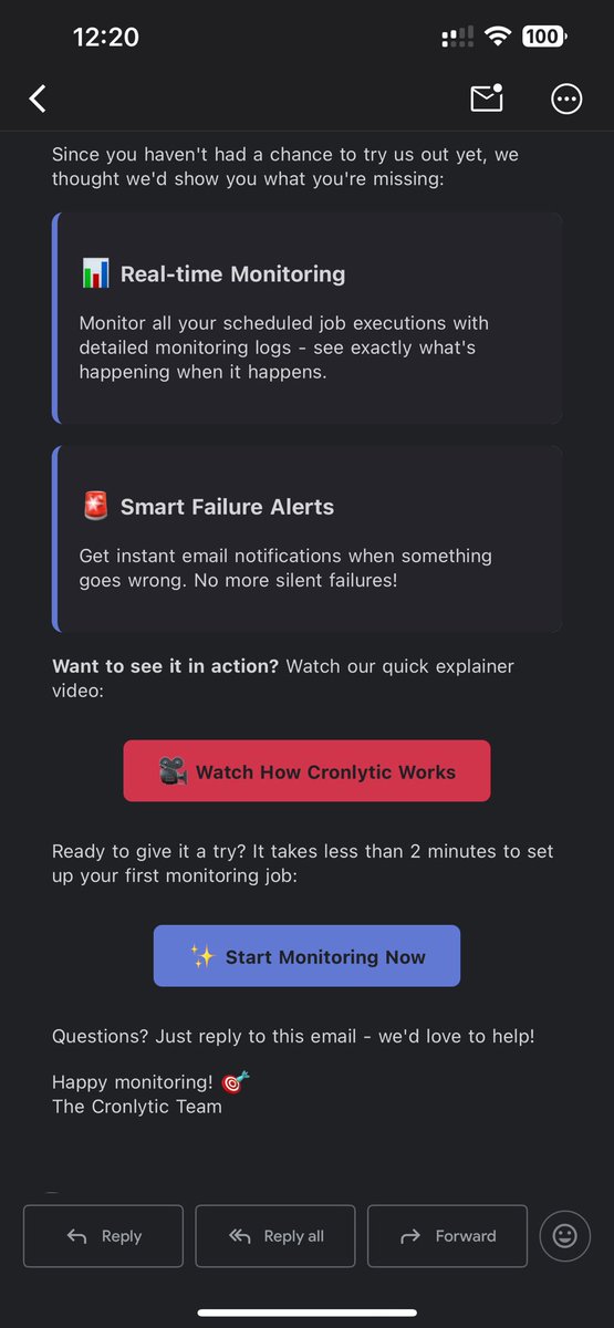 Cronlytic tweet media