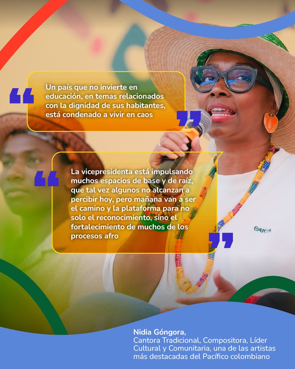 ViceColombia's tweet photo. ¡La juventud eleva su voz!

Inspírate con las poderosas reflexiones compartidas en la mesa redonda 'El talento está en todas partes, las oportunidades no' en el cierre del Foro 'Impulsando la Justicia Económica Afrodescendiente'.

#SomosHerenciaAfricana https://t.co/ChNCwEWvh9