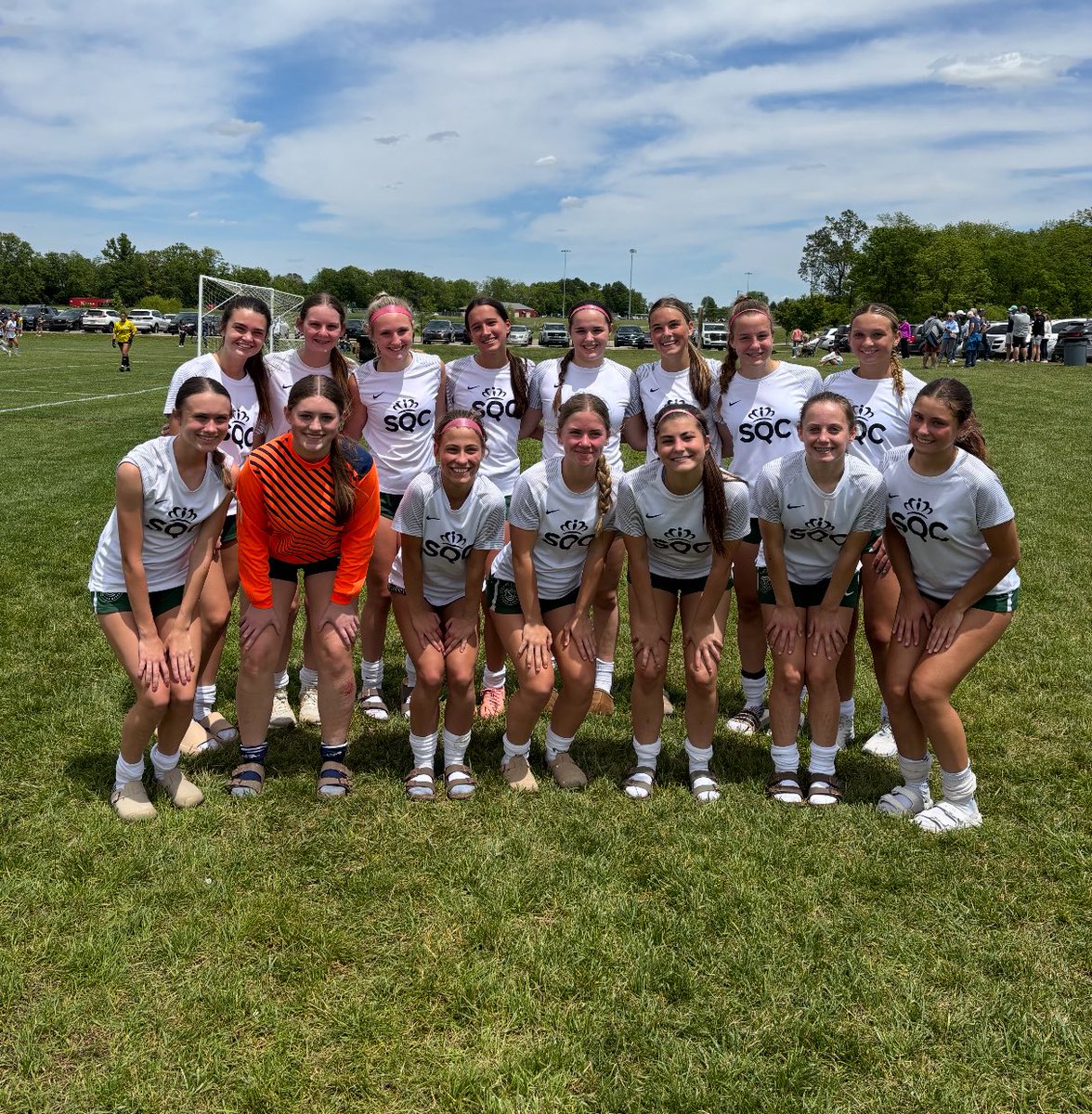 Congratulations to the Sporting Queen City G10 team on a 2-1 win over Columbus Force 10 E64-RL at the Ohio State Cup today. Great job girls!!!