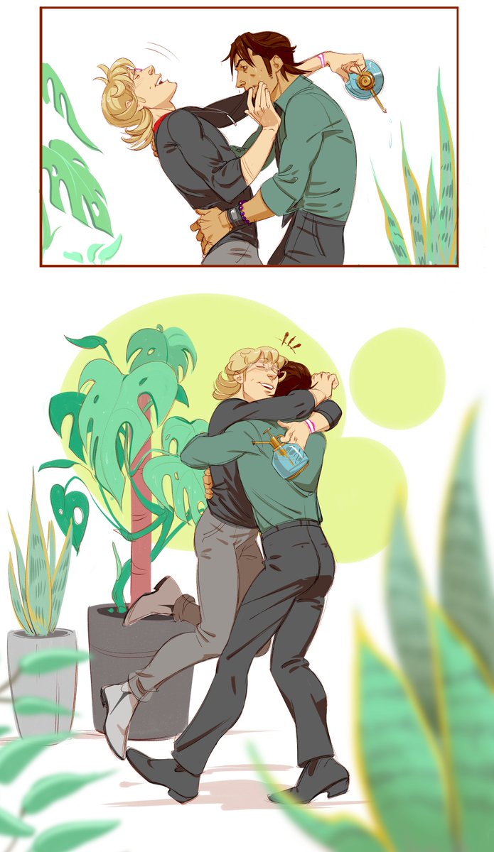Idk
 just Bunny, plants and tiger :D
#taibani #tigerandbunny