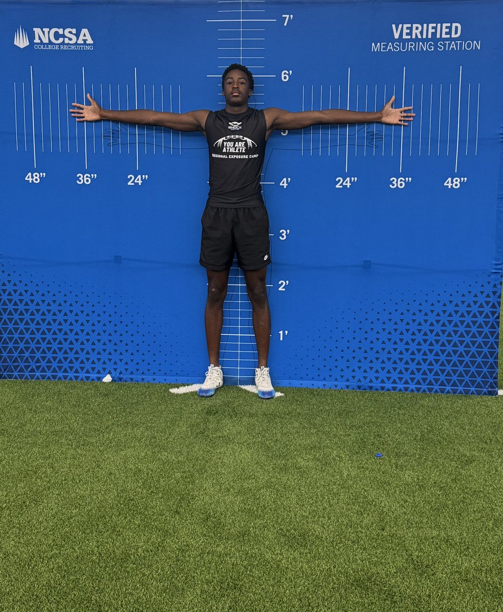 ZyelThornton's tweet photo. Had a GREAT day 1 in Houston for You are Athlete ALL American showcase learning experience. Ready for ANOTHER DAY.@youareathlete @ShockDoctor @TXPrivateFBGuy @247recruiting @malikboynton2 @TDGSKILLZ https://t.co/0hWKjj1hIq