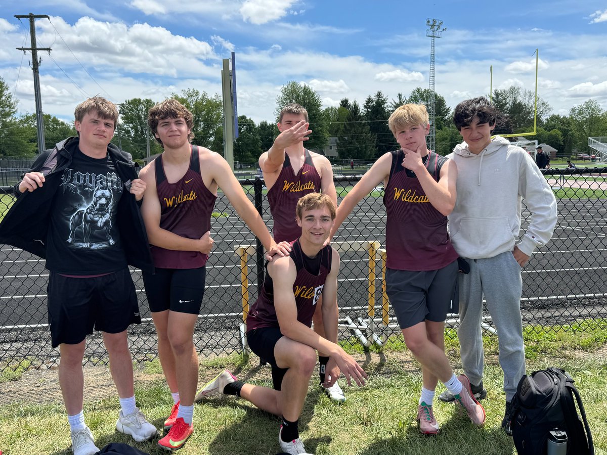 Proud of how our athletes carried themselves, stepped up in big moments, and competed all day long. This meet had 20 schools and was as tough a district as they come. 9 girls events and 6 boys events moved on! That is a huge number. #WildcatPride #NotDoneYet #OneMoreWeek