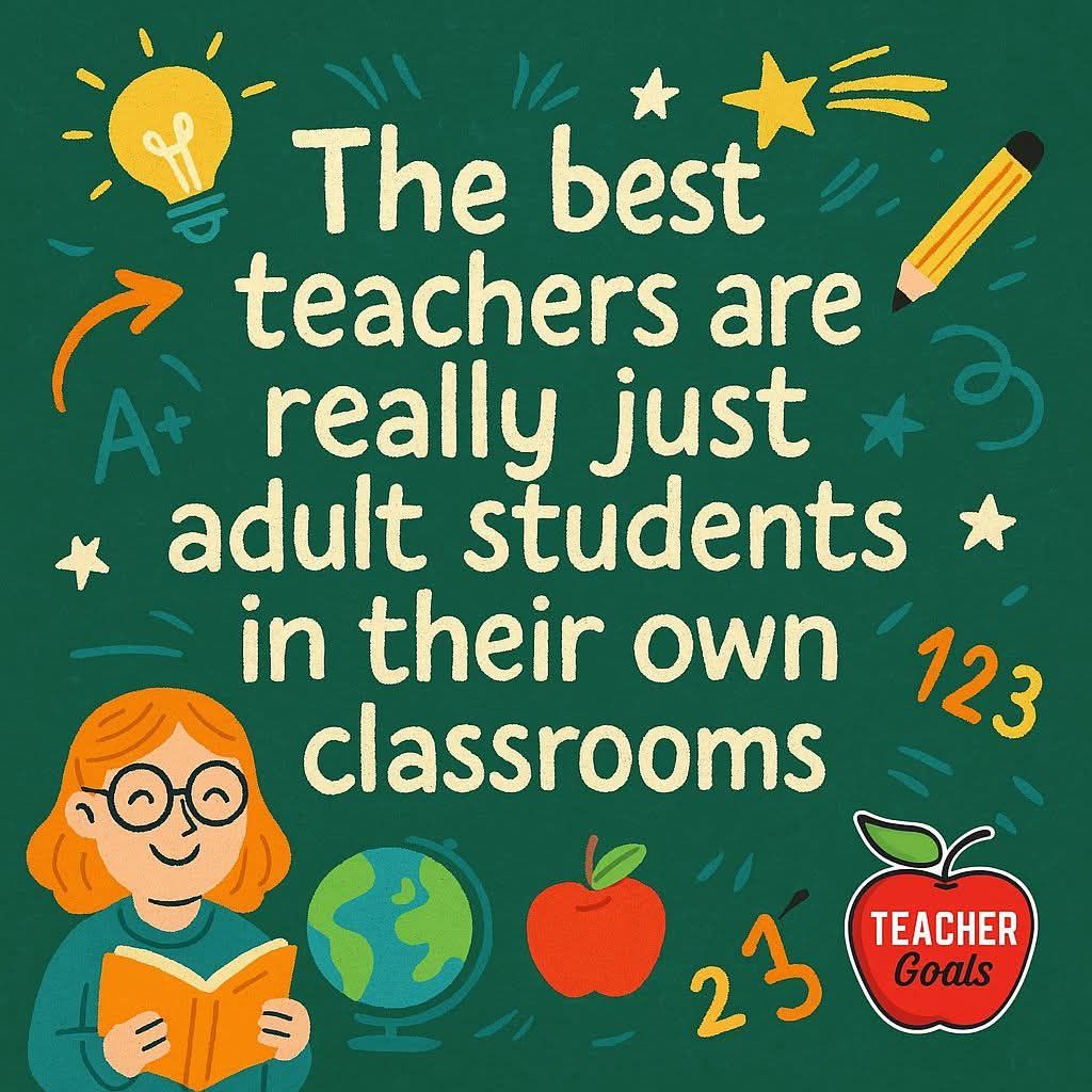 So true. 🧡
🌐 teachergoals.com