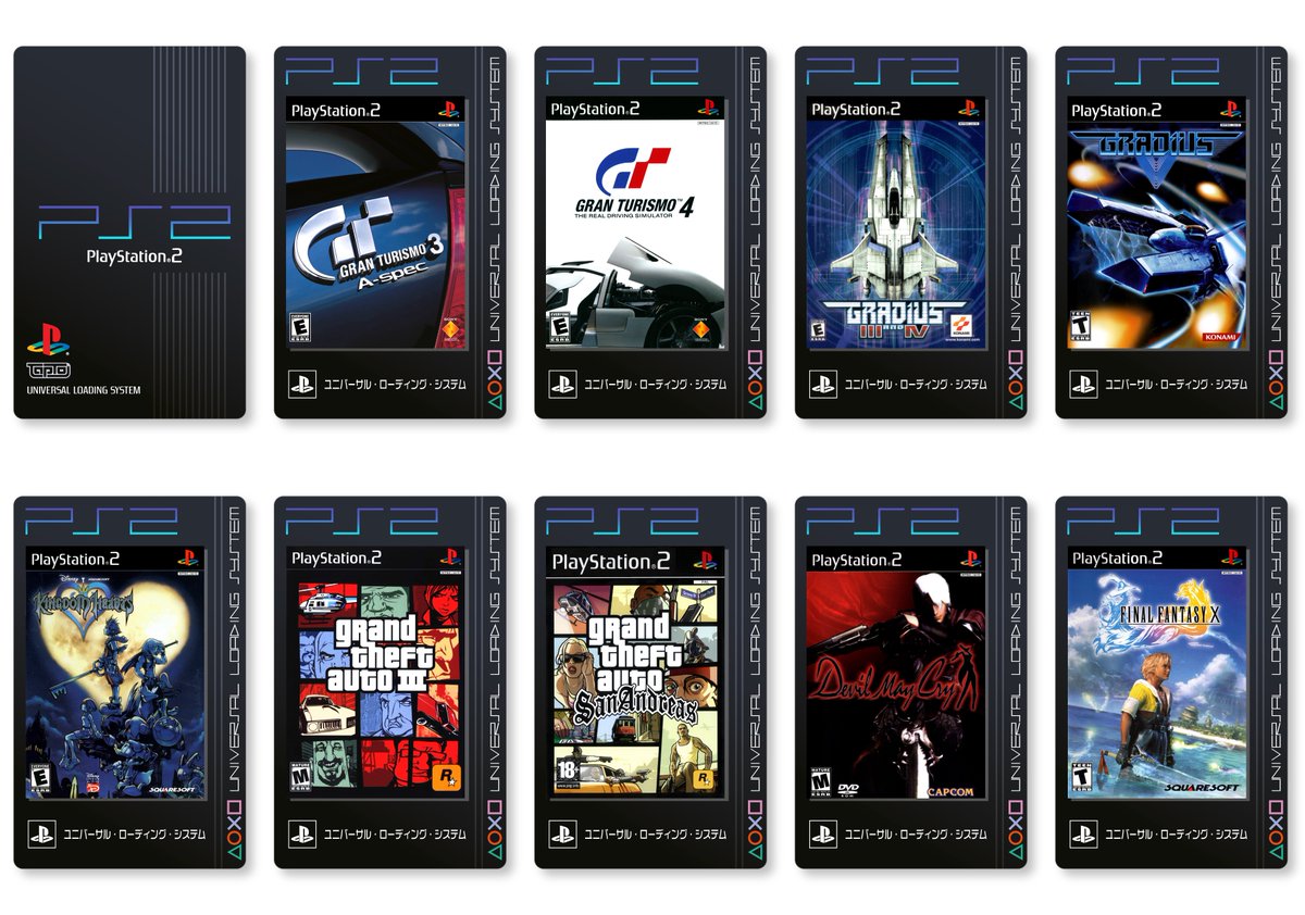 ArielAces's tweet image. All the reveals from last week and I still got more to go! Here&apos;s my finalized design for the #PlayStation2 which I am printing in #Holo3DFX for custom #TapTo/#Zaparoo sets!😁Seriously my favorite PlayStation out of all the PS consoles. #MiSTerFPGA #PCSX2 #PS2HDR #MiSTer2 #PS2