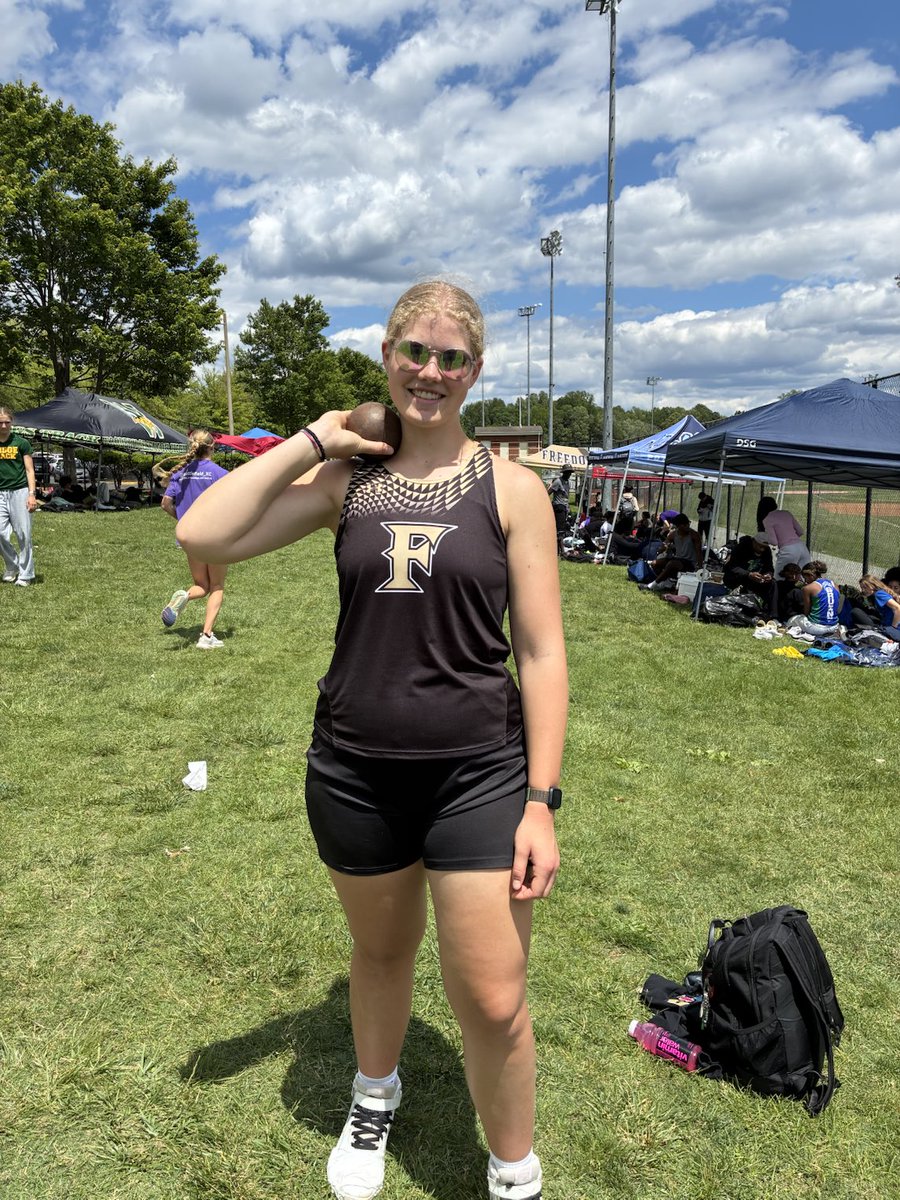 freedomhs_xctf's tweet image. Congratulations to senior Alyvia Passey for punching her ticket to the state championship in girls shot put! Way to go 💪