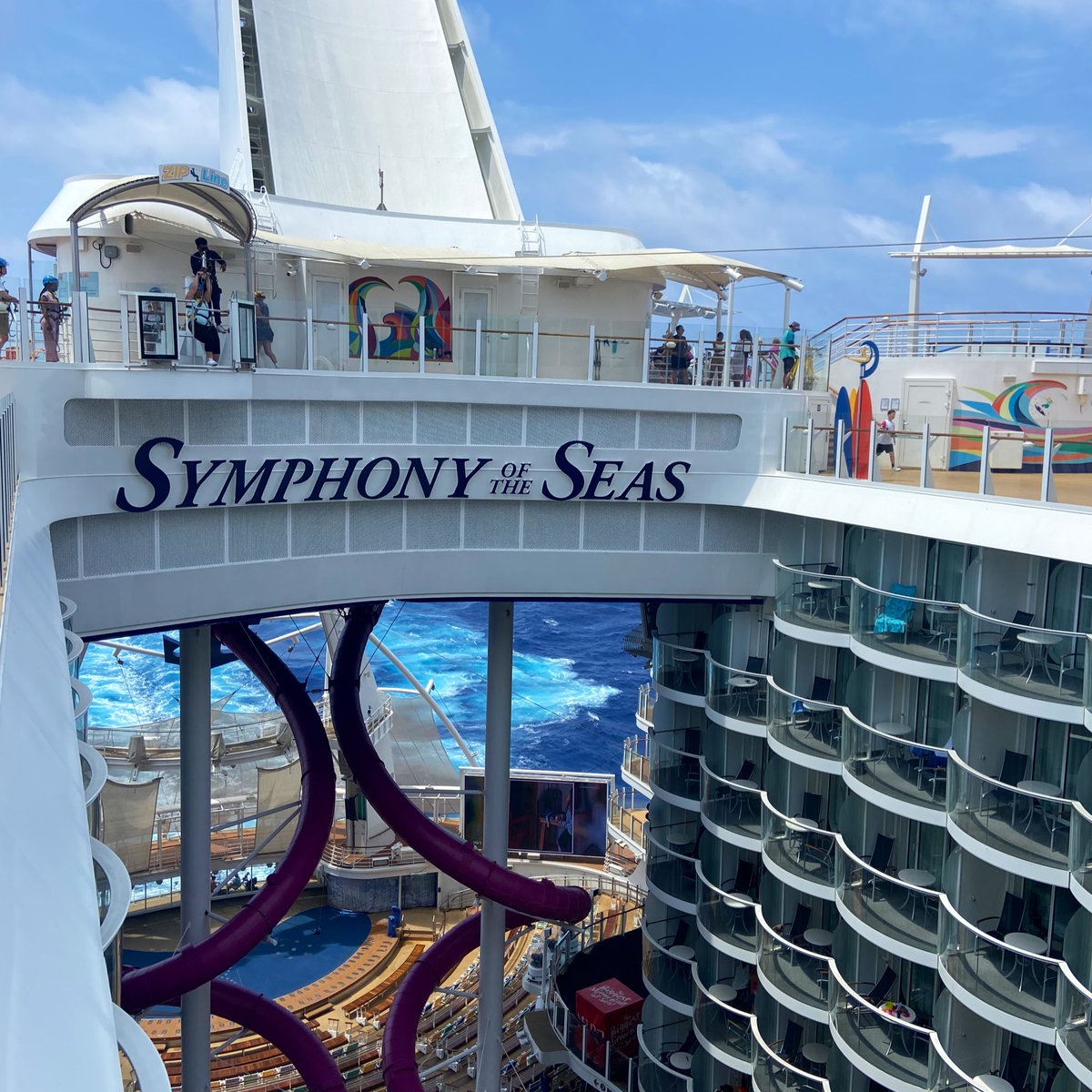 Just got home from my first cruise experience… Symphony of Seas down to Bahamas with the family/kids. Fun. Certainly interesting. Avoiding humans for at least a week.