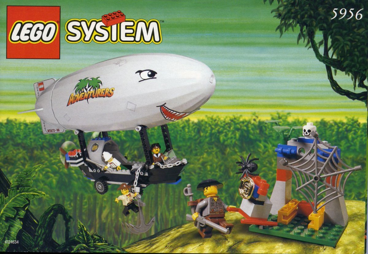 PenPlays_'s tweet photo. Throwback Set of the Week
LEGO Adventurers Expedition Balloon

Pros:
-This is the most iconic Adventurers airship &amp; for good reason!
-Generously includes the subtheme's treasure
-Balloon doubles as a carrying case!

Cons:
-Perhaps too simple, even for the time https://t.co/M7SDHw9Oru