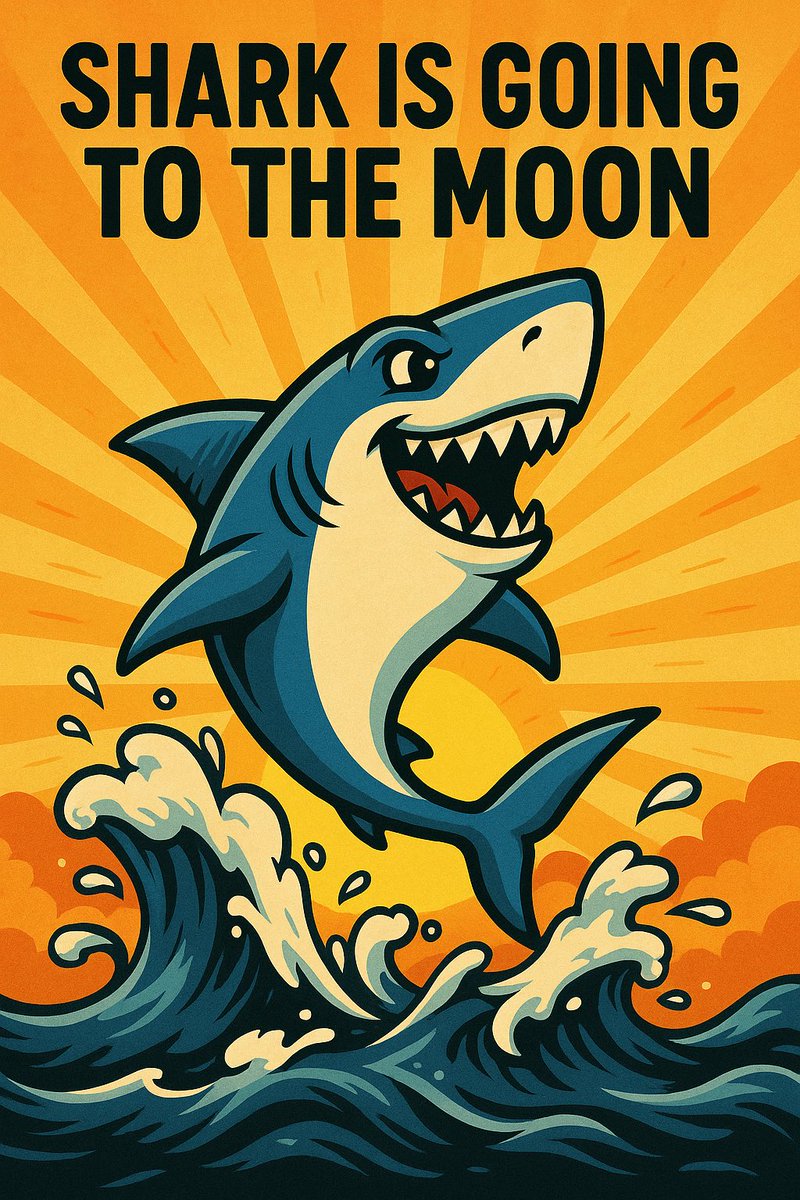 GrimaldoRemade's tweet photo. $SHARK isn’t just swimming… it’s launching!🏹

This isn’t your average fin-flip, it’s a full-blown orbital breach.

Liquidity rising. Community growing. Memes unstoppable.
If you’re not riding the wave now, you’ll be shark food later.🦈

#SHARK #BitcoinDeFi #StacksEcosystem #CryptoArt #MemeSeason #GoingToTheMoon #CharismaBTC #CryptoTwitter @zeroauthdao @Stacks @MooningSharkArt @CharismaBTC