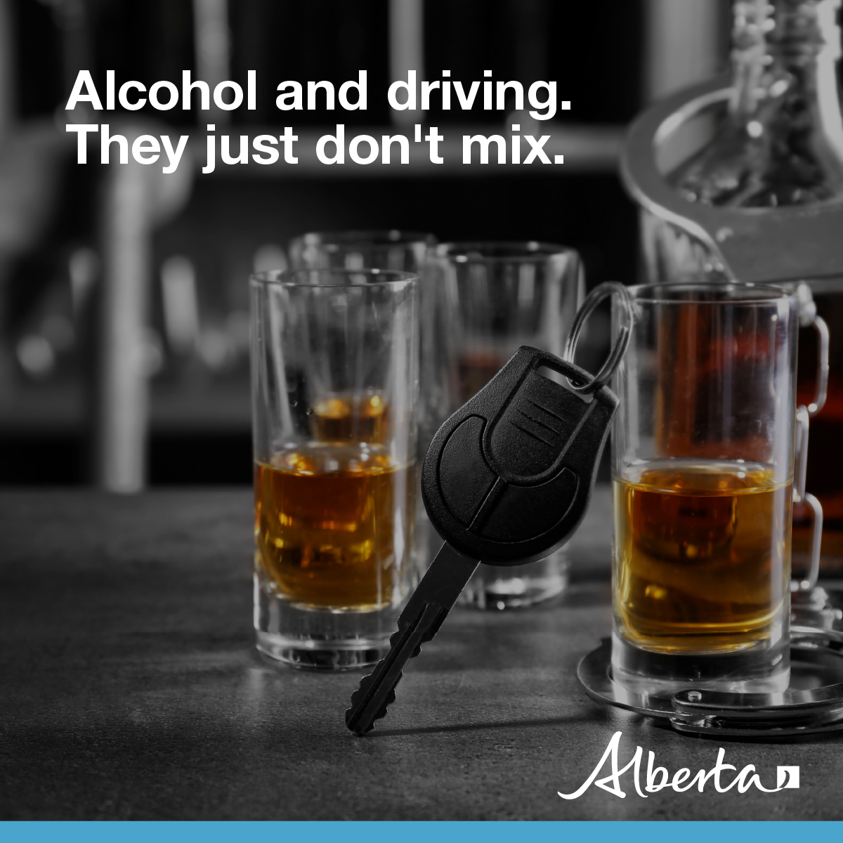 In 2022, approximately 1 in 9 drivers involved in fatal collisions were legally impaired. 

Before you head out, plan your safe way home.  #ABRoads #DriveSafe #RoadSafety