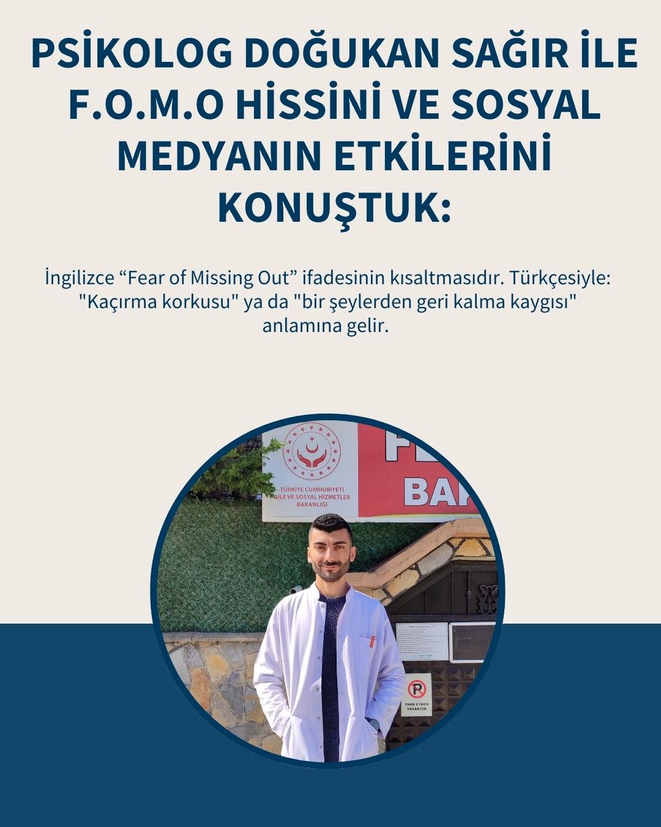 PsycheePsyche's tweet photo. Psikolog Doğukan SAĞIR ile F.O.M.O Hissini ve  Sosyal Medyanın Etkilerini Konuştuk: "Sosyal Medya ve FOMO Arasında Çok Güçlü Bir Bağ Vardır." https://t.co/4W2FUyPko5