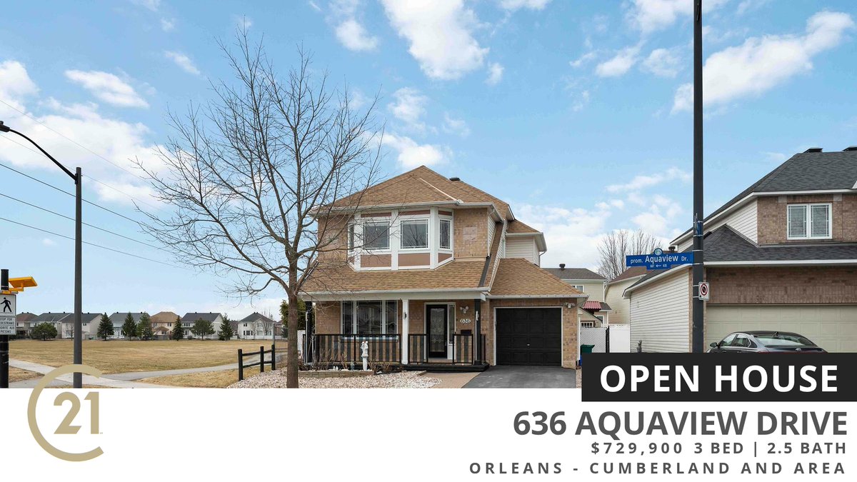 cjefferies's tweet photo. This listing won't last! Take a look before it's gone. Feel free to ask any questions or give me a call at (613) 295-9106 📱! Open house: May 25th at 2:00 PM.

Selling New and Gently Used Homes since 1977
Carol Jefferies
C21 di... https://t.co/WgxJJQm3Vn https://t.co/zyNvGIhtB0