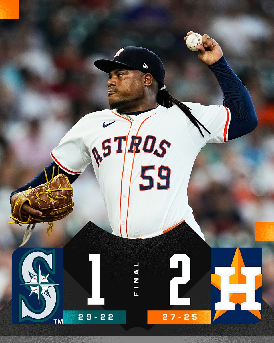 The @Astros have won each of Framber Valdez's last four starts.