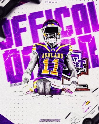 AnzlovarLuke's tweet image. I am blessed to receive an offer from @AshlandFB @coach_geiser @CoachGTurnbaugh @CoachTomStacy @CoachShaqWash @CoachDarden34 @BigMarshMello72