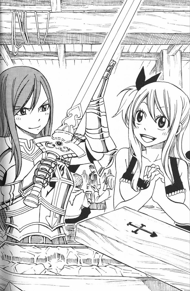 nobody else admired erza as much as lucy did, erza was so her first ever girl crush 🎀