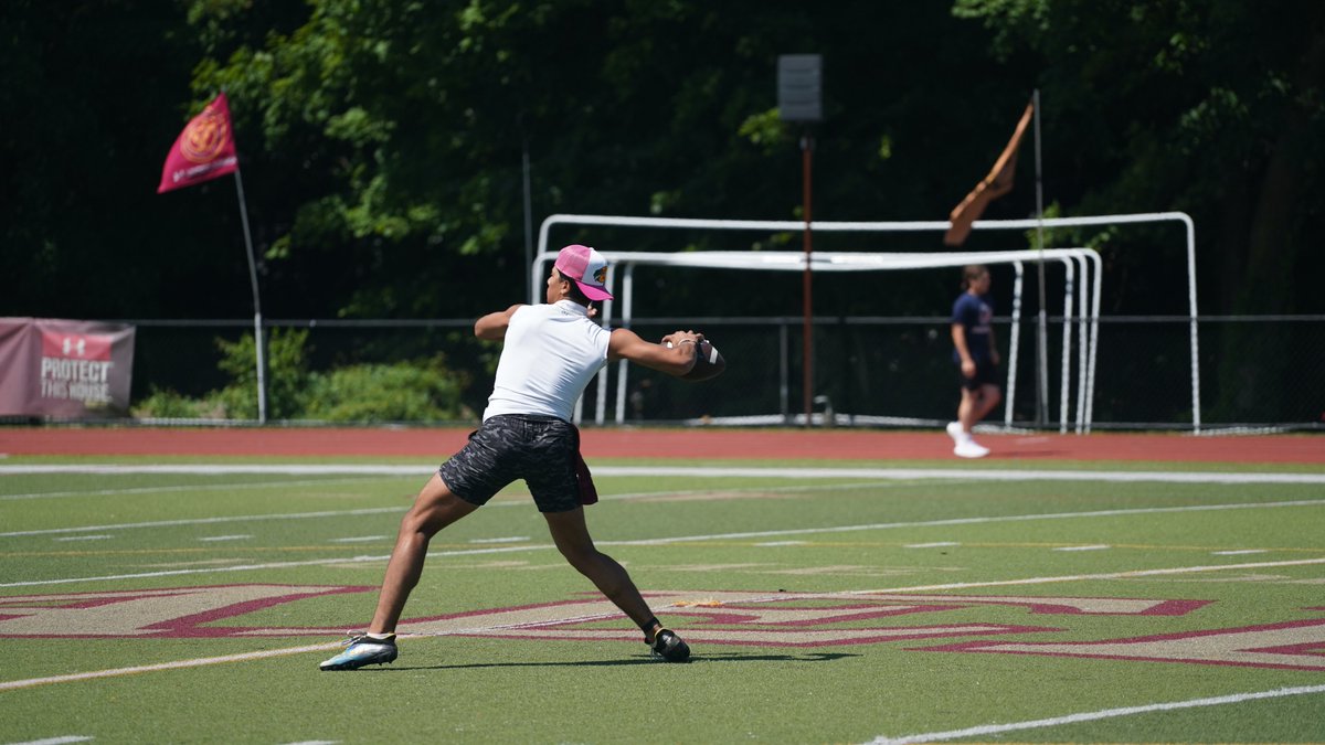 Coach Hawkins (@brianhawkins4) on Twitter photo Found this photo I took last July of '26 QB Julian Guzman (Iona Prep, NY) while I was attending <a href="/AthWestchester/">Athletics Westchester</a> Speed Camp. The velocity was evident. First year starter in 2024.
Guzman is committed to Maryland to play Baseball.
<a href="/Jujuguzman23/">Julian Guzman</a> <a href="/ionafootball/">Iona Prep Football</a> <a href="/TerpsBaseball/">Maryland Baseball</a> Found this photo I took last July of '26 QB Julian Guzman (Iona Prep, NY) while I was attending <a href="/AthWestchester/">Athletics Westchester</a> Speed Camp. The velocity was evident. First year starter in 2024.
Guzman is committed to Maryland to play Baseball.
<a href="/Jujuguzman23/">Julian Guzman</a> <a href="/ionafootball/">Iona Prep Football</a> <a href="/TerpsBaseball/">Maryland Baseball</a>
