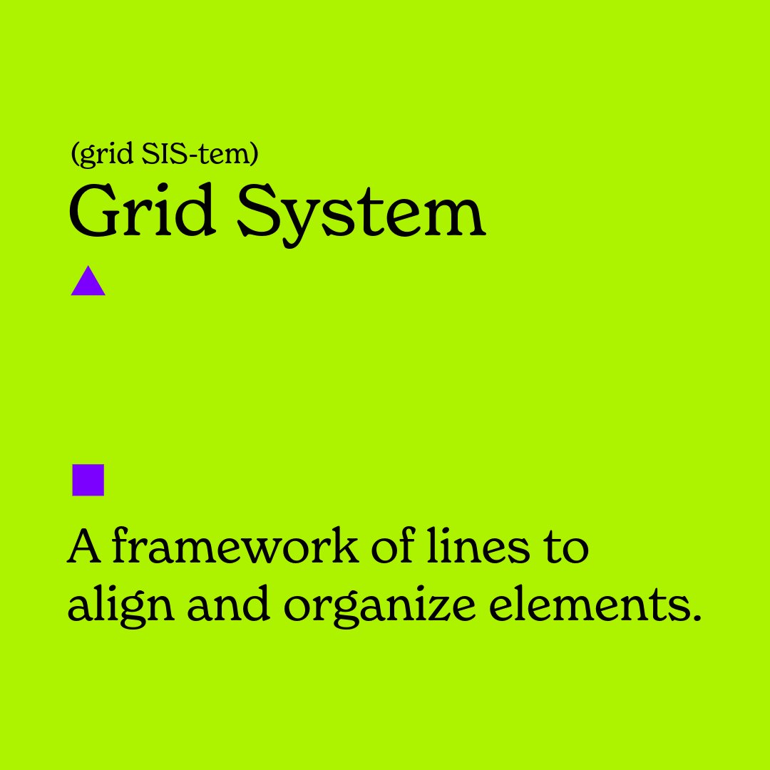 maroonbehnam's tweet image. Structured layouts start with a Grid System — it’s your invisible guide.  #GridSystem #DesignStructure #LayoutDesign #VisualBalance #WordOfTheDay