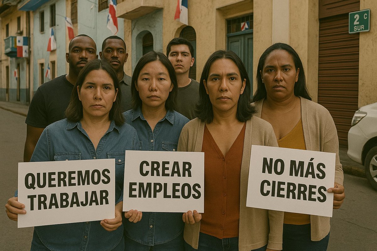 Detrás de cada cierre, hay rostros. Familias. Historias.
Panamá necesita trabajar.
Sigamos apostando por el empleo, el emprendimiento y el desarrollo.