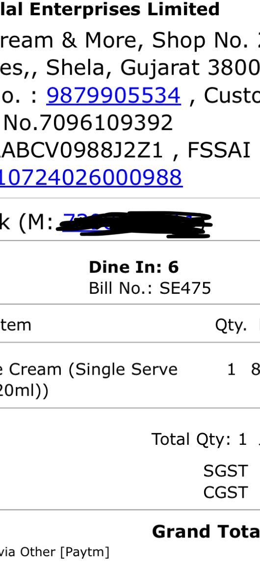 heyymayank's tweet photo. Found a dead insect in @VadilalIceCream purchased from shela, Ahmedabad on 24/05/2025]. Consumed in a hygienic room, clearly from the product. Unacceptable quality control! @fssaiindia @MoHFW_INDIA @Consumer_Voice @jagograhakjago @VtvGujarati @timesofindia @ABPNews 
please check https://t.co/tHXjnWzrLb