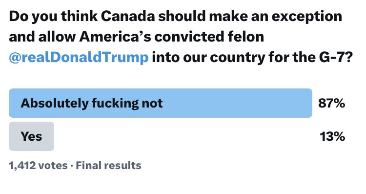 We don’t want him here <a href="/MarkJCarney/">Mark Carney</a>