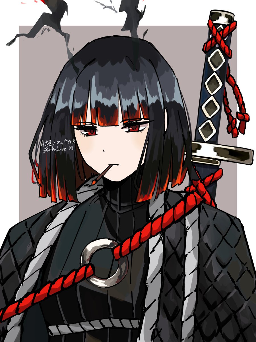 unbalance_0111's tweet image. #LimbusCompany #Limbus_Company 
4本目のマッチの火/良秀
