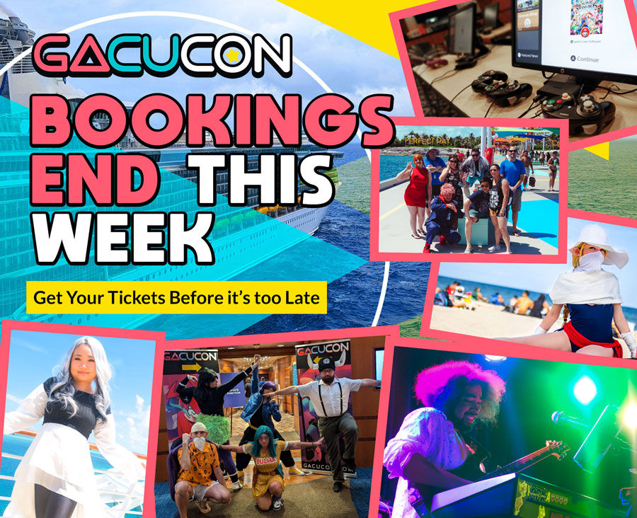 🚨 Last call! GACUCON 2025 bookings close this Friday, May 30! 🎮🎭 Sail 6 nights of games, cosplay, and epic loot aboard Oasis of the Seas. Lock in your cabin before it’s too late!  - mailchi.mp/event.cruises/… #GACUCON #GeekCruise #CosplayAtSea