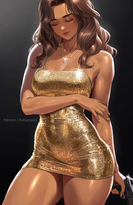 It costs $0.00 to support a muscle mommy artist