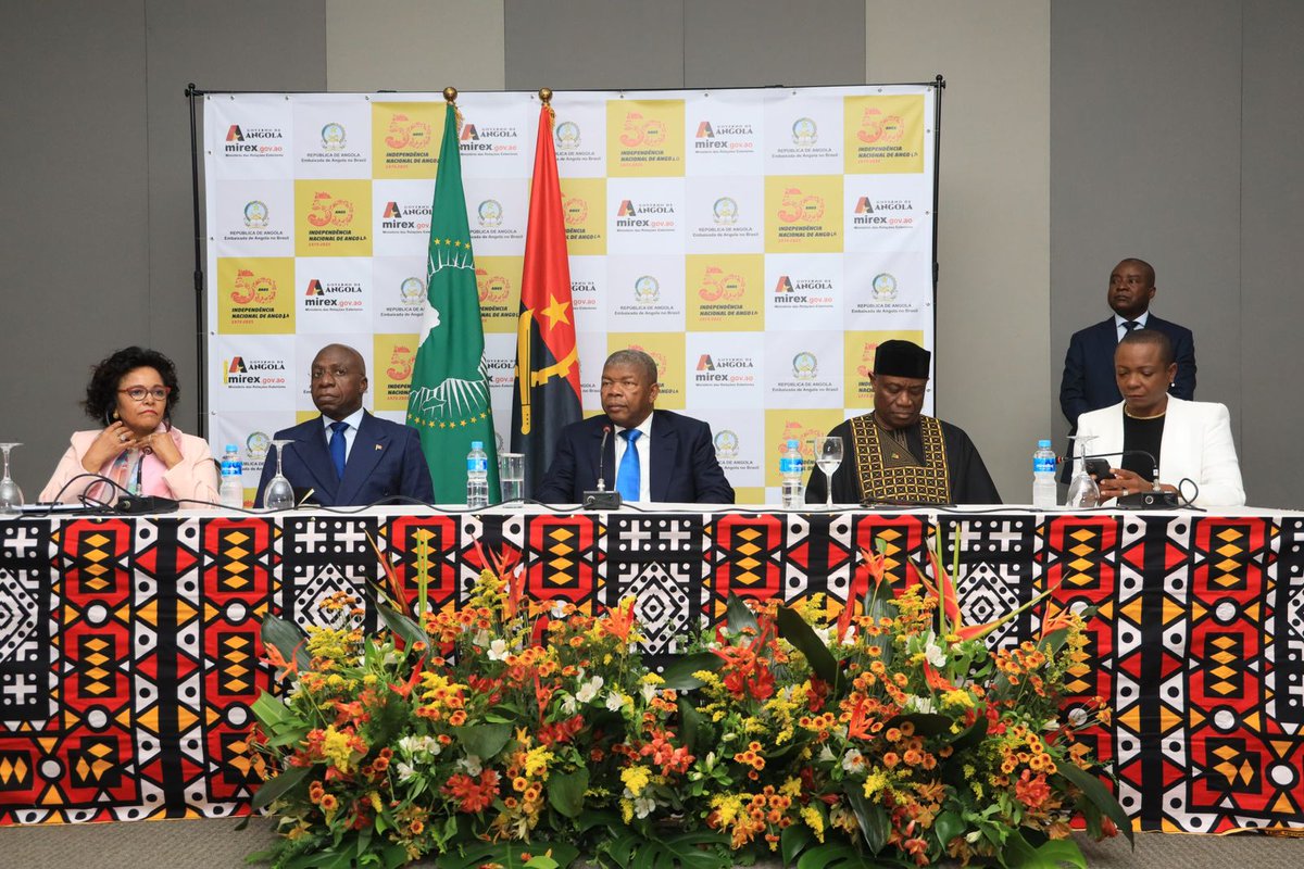 AUDA-NEPAD (@nepad_agency) on Twitter photo Today in BrasĆlia, the CEO of AUDA-NEPAD, <a href="/nardosbthomas/">Nardos BEKELE-THOMAS</a>, attended and addressed a gathering of African and Caribbean ambassadors, held in honour of the official visit of H.E. JoĆ£o LourenƧo, President of the Republic of Angola, to Brazil.
The event underscored the deep Today in BrasĆlia, the CEO of AUDA-NEPAD, <a href="/nardosbthomas/">Nardos BEKELE-THOMAS</a>, attended and addressed a gathering of African and Caribbean ambassadors, held in honour of the official visit of H.E. JoĆ£o LourenƧo, President of the Republic of Angola, to Brazil.
The event underscored the deep