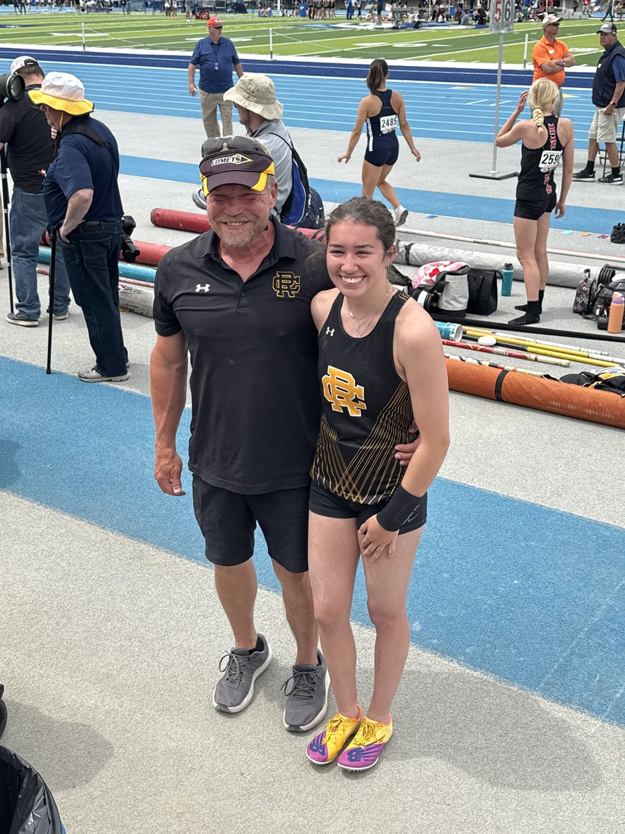 RC Athletics (@rchscomets) on Twitter photo Congrats to Sophia Burciaga on winning the Class 2A State Championship in Pole Vault. Also shoutout to Coach Bill for always getting our vaulters to perform on the big stage. Congrats to Sophia Burciaga on winning the Class 2A State Championship in Pole Vault. Also shoutout to Coach Bill for always getting our vaulters to perform on the big stage.