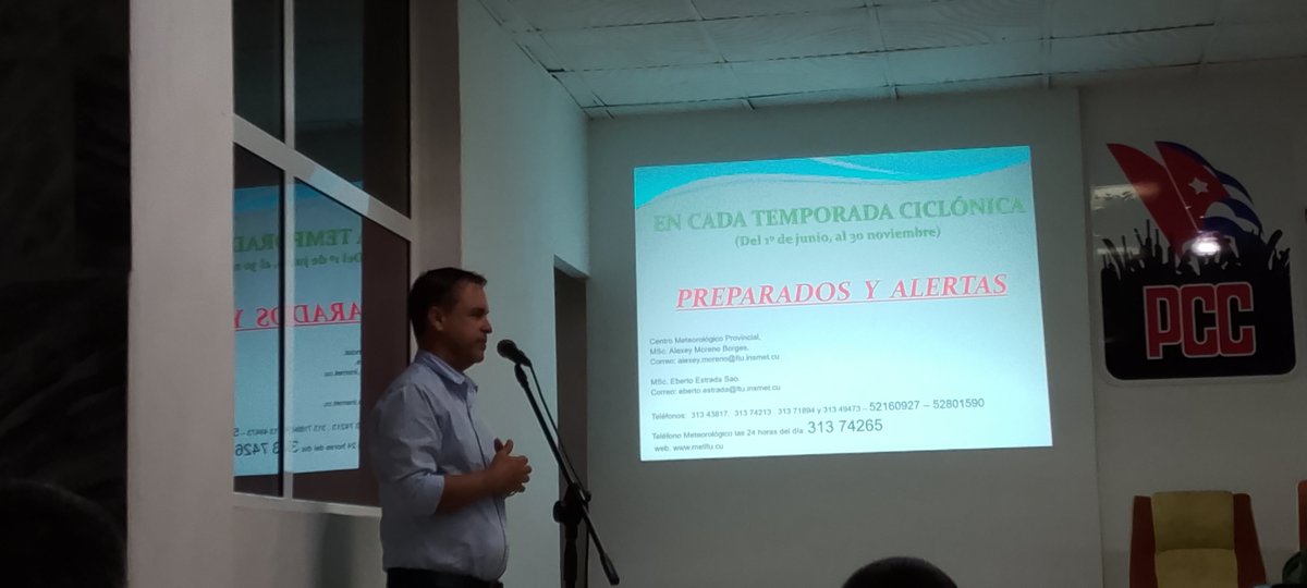 Presidido por Presidente Consejo de Defensa Prov <a href="/LorenzoOsbel/">Osbel Lorenzo</a>  comenzó #Metoro2025; en sede del Comité Prov del Partido se realizó preparación del órgano con información de situación actual y los posibles eventos a enfrentar en la etapa venidera #PreparadosYAlertas <a href="/CubaCentral/">Central de Trabajadores de Cuba</a>