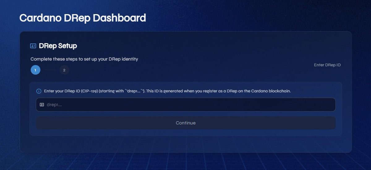 Attention Cardano DReps!📢

We have made it easier for Cardano DReps to share DRep IDs to $ADA Delegators using any $handle!

✅ Link your DRep ID to a $handle
☑️ Share your DRep $handle
✅ Search for a DRep $handle
☑️ Support Cardano Governance

DRep Dashboard by $handle!💲🗳️