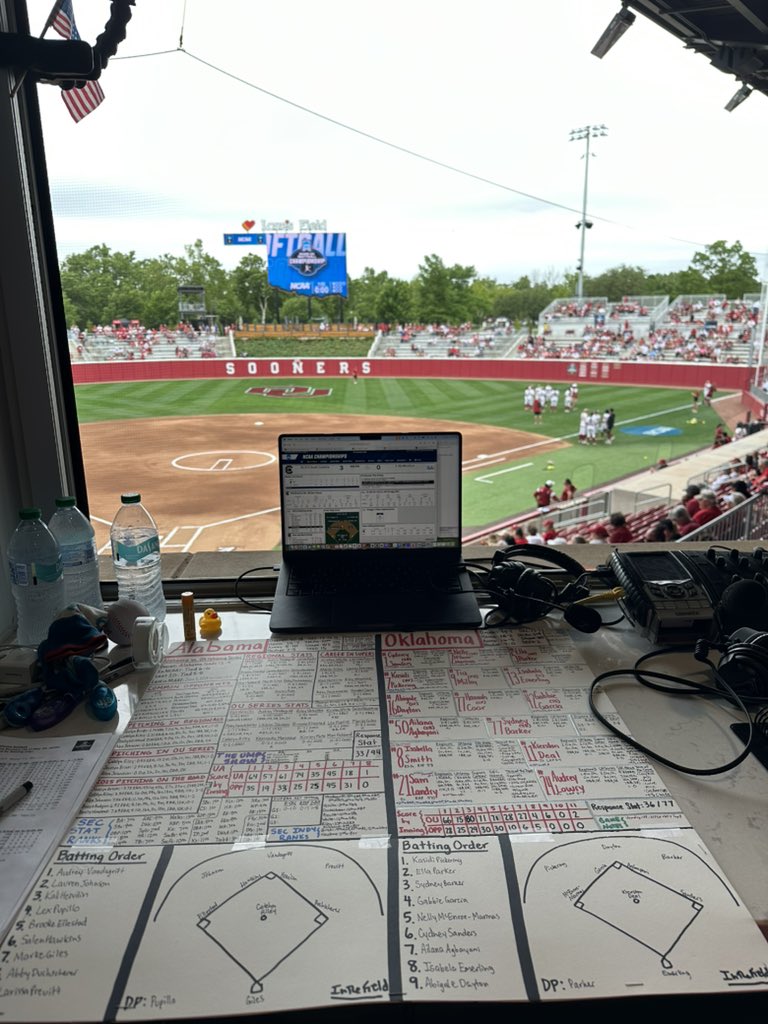 Gray Robertson (@gray_robertson) on Twitter photo Time to fight for the season.
Join <a href="/TCanterburyRTR/">Tom Canterbury 🎙</a> and me on <a href="/UA_CTSN/">Crimson Tide Sports Network</a> at 2 CT for Game Two between <a href="/AlabamaSB/">Alabama Softball</a> and OU. Have to win to stay alive. Let’s go!
-100.1 FM online: catfishtuscaloosa.com/listen-live/po…
-100.1 FM app: apps.apple.com/us/app/catfish…
-Varsity App: apps.apple.com/us/app/varsity… Time to fight for the season.
Join <a href="/TCanterburyRTR/">Tom Canterbury 🎙</a> and me on <a href="/UA_CTSN/">Crimson Tide Sports Network</a> at 2 CT for Game Two between <a href="/AlabamaSB/">Alabama Softball</a> and OU. Have to win to stay alive. Let’s go!
-100.1 FM online: catfishtuscaloosa.com/listen-live/po…
-100.1 FM app: apps.apple.com/us/app/catfish…
-Varsity App: apps.apple.com/us/app/varsity…