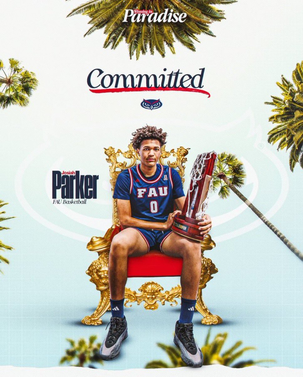Going to make a prediction (though not a bold one). FAU will have the AAC freshman of the year for the 2nd year in a row:

2024: Matas Vokietaitis

2025: 4⭐️ Josiah Parker (highest ranked HS recruit in FAU history. 92nd ranked HS in country)