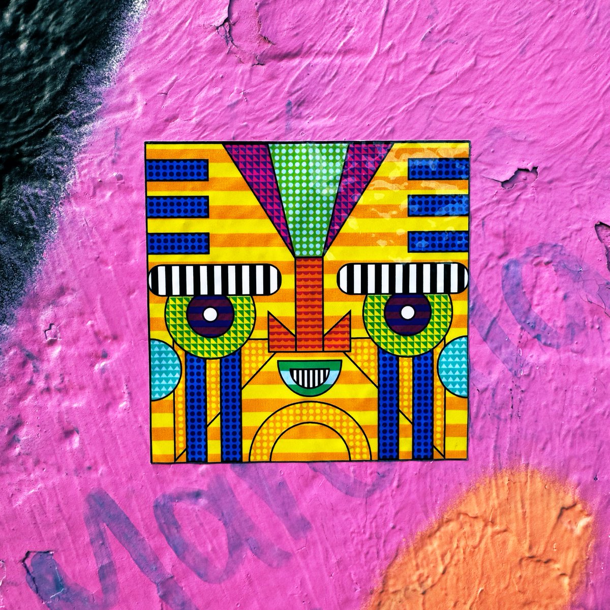 def_inkognito's tweet image. Berlin Wall art courtesy of the Tikis.
#stickerart