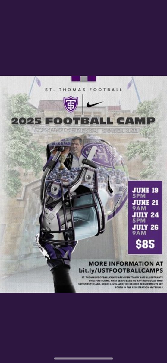 Mauricio Talamantez (@mauricio_2026) on Twitter photo Thank you <a href="/reidjohnson512/">Reid Johnson</a> for the personal camp invite! Excited to compete.
<a href="/UST_Football/">St. Thomas Football</a> <a href="/StCatsFootball/">St. Cat's Football</a> @AllenTrien <a href="/PrepRedzoneWI/">Prep Redzone Wisconsin</a> <a href="/travisWSN/">Travis Wilson</a> <a href="/MJ_NFLDraft/">Mark Johnson</a>
<a href="/nxtsports/">Andrew Hayes</a> <a href="/247Sports/">247Sports</a> <a href="/raj_manjrekar/">🏈🏀🎾Highlight_TheAthlete ⚾️🥎⚽️</a>
<a href="/On3sports/">On3</a> <a href="/On3Recruits/">On3 Recruits</a> Thank you <a href="/reidjohnson512/">Reid Johnson</a> for the personal camp invite! Excited to compete.
<a href="/UST_Football/">St. Thomas Football</a> <a href="/StCatsFootball/">St. Cat's Football</a> @AllenTrien <a href="/PrepRedzoneWI/">Prep Redzone Wisconsin</a> <a href="/travisWSN/">Travis Wilson</a> <a href="/MJ_NFLDraft/">Mark Johnson</a>
<a href="/nxtsports/">Andrew Hayes</a> <a href="/247Sports/">247Sports</a> <a href="/raj_manjrekar/">🏈🏀🎾Highlight_TheAthlete ⚾️🥎⚽️</a>
<a href="/On3sports/">On3</a> <a href="/On3Recruits/">On3 Recruits</a>